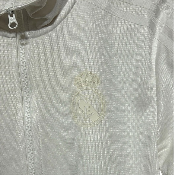 Adidas Real Madrid Originals Full-Zip Performance Track Jacket Men’s Medium - Picture 6 of 9